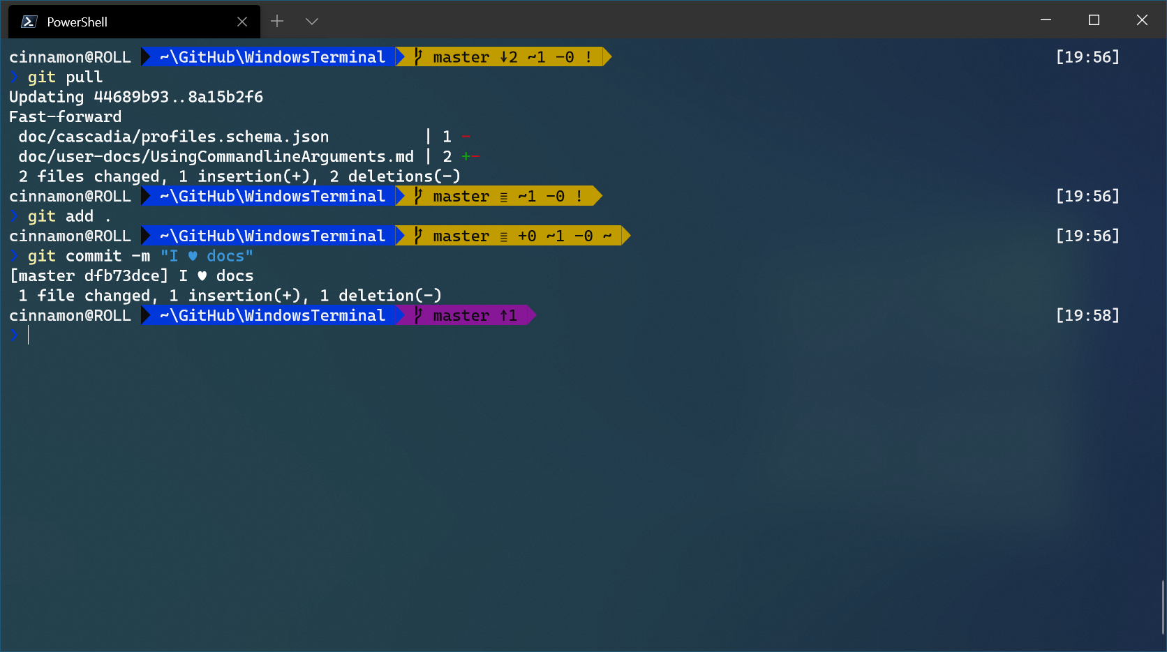 Windows 终端 Powerline PowerShell